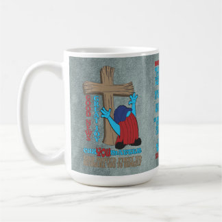 Wood Cross Cuz You Matter Gospel T-Shirt Coffee Mug