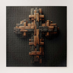 Wood Cross Puzzle