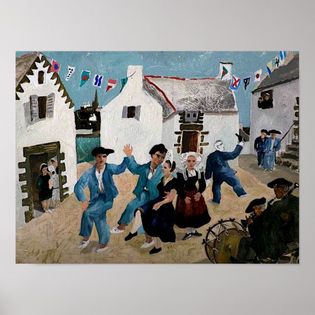 Wood - Dancing Sailors Poster (Front)