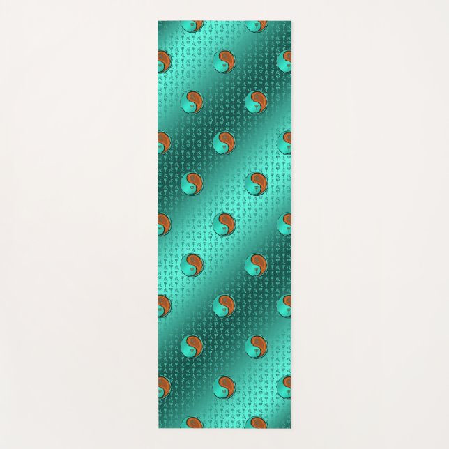 Wood Dog Yoga Mat (Front)