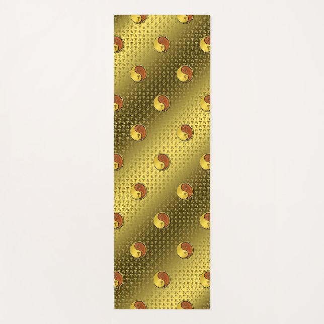 Wood Dragon Yoga Mat (Front)