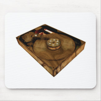 Wood Drive Mouse Mat