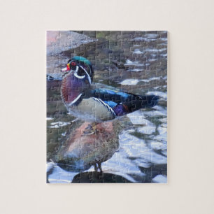 Wood Duck #3 Jigsaw Puzzle