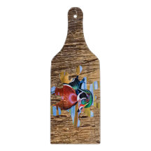 Wood Duck Cutting Board, Duck Hunting