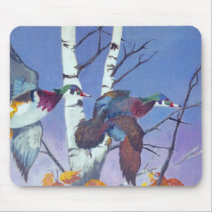 Wood Duck Flight of Fancy Mouse Mat