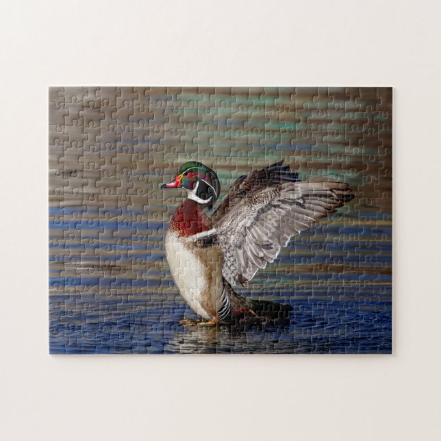 Wood Duck Jigsaw Puzzle (Horizontal)