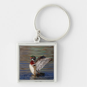 Wood Duck Key Ring