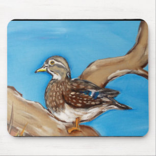 WOOD DUCK MOUSE MAT
