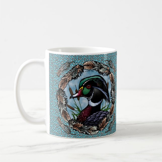 Wood Duck  Mug (Left)