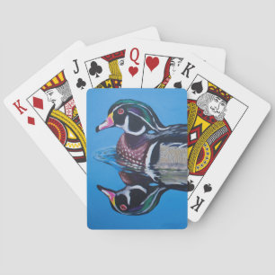 Wood Duck Playing Cards