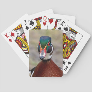 Wood Duck Playing Cards
