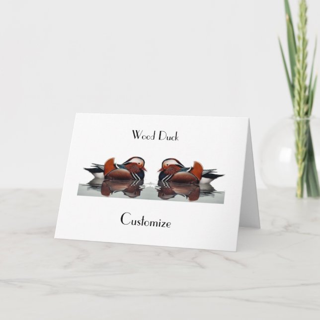 Wood Duck Thunder_Cove  Card (Front)