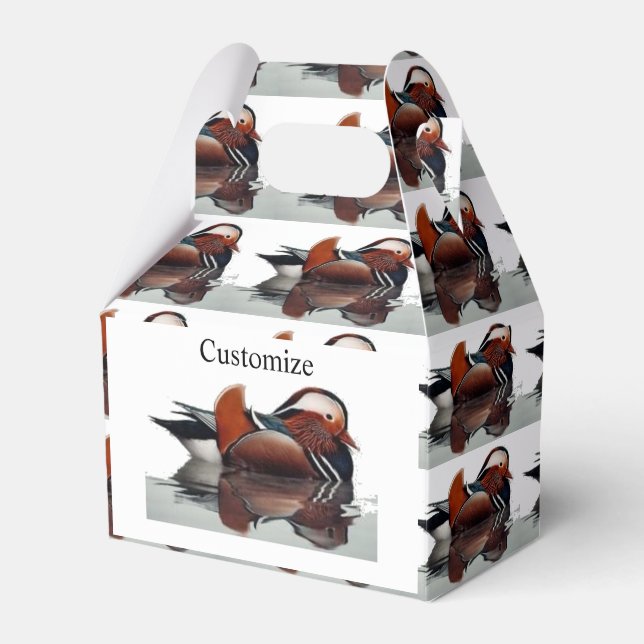 Wood Duck Thunder_Cove  Favour Box (Front Side)