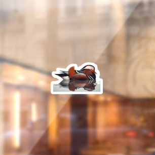 Wood Duck Thunder_Cove  Window Cling