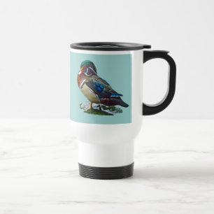 Wood Duck Travel Mug
