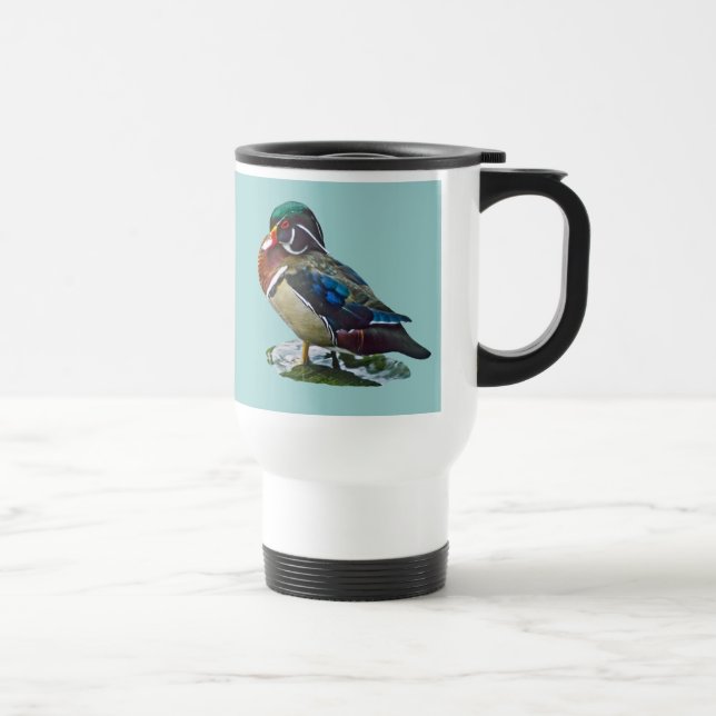Wood Duck Travel Mug (Right)