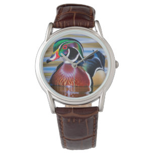 Wood Duck Watch for Men, Duck Hunting Watch