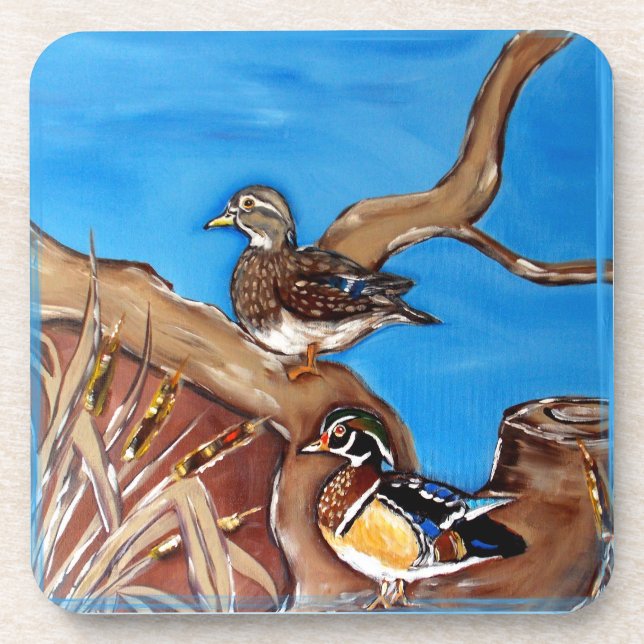 WOOD DUCKS COASTER (Front)