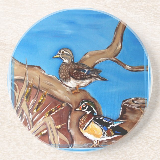 WOOD DUCKS COASTER (Front)