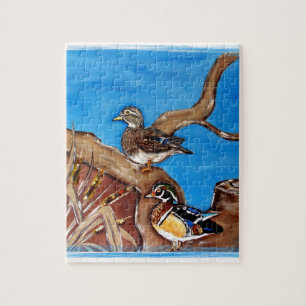 WOOD DUCKS JIGSAW PUZZLE