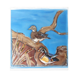 WOOD DUCKS NOTEPAD