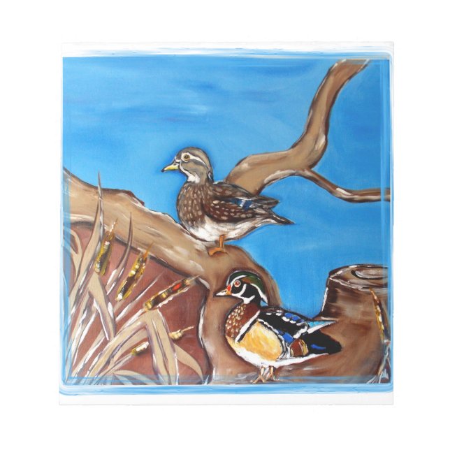 WOOD DUCKS NOTEPAD (Front)