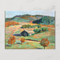 Wood - Early Fall Landscape