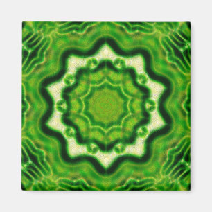 WOOD Element kaleido pattern Magnet