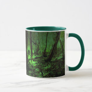wood elf avatar ceramic mug