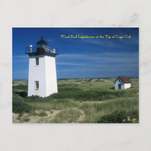 Wood End Lighthouse, Tip of Cape Cod, Provincetown Postcard