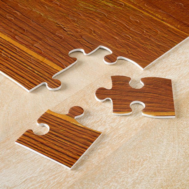 Wood Fence Panel Jigsaw Puzzle (Side)