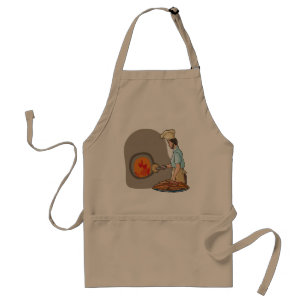 Wood Fired Pizza Oven Chef Standard Apron
