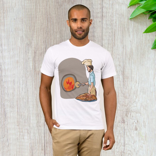 Wood Fired Pizza Oven Chef T-Shirt (Creator Uploaded)