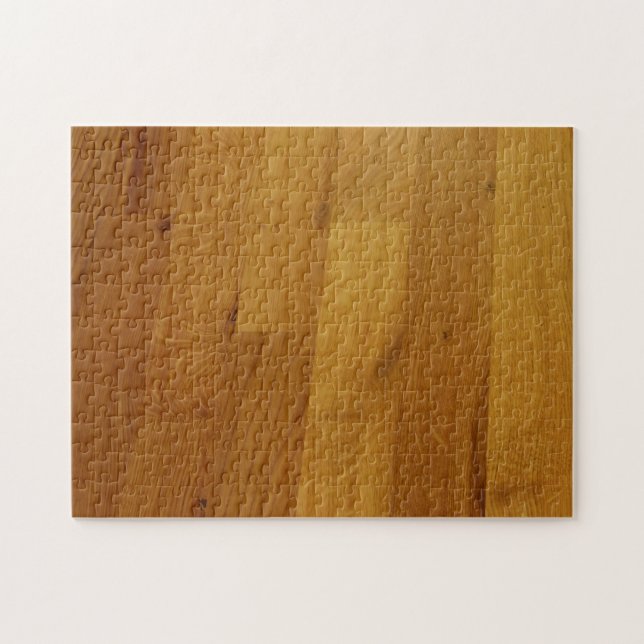 Wood floor 252-pc jigsaw puzzle (Horizontal)