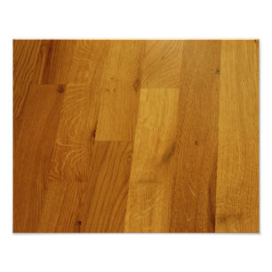 Wood floor photo print