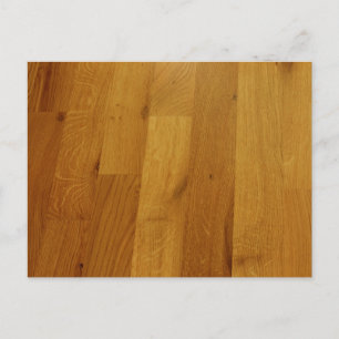 Wood floor postcard