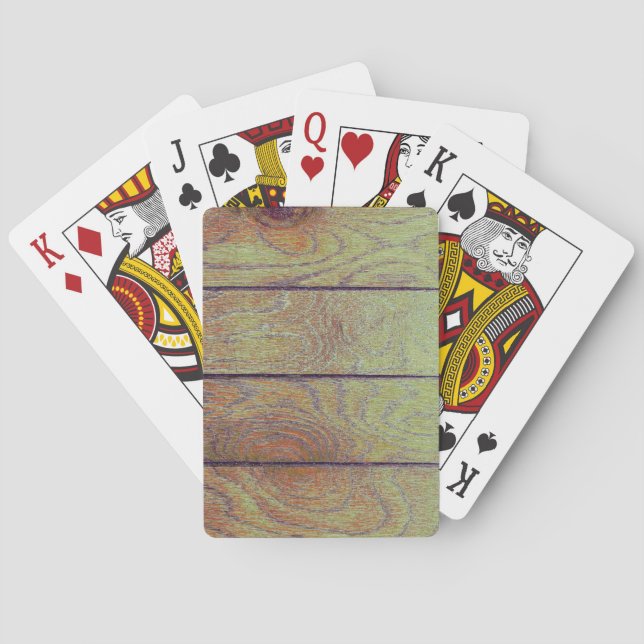 Wood Flooring Playing Cards (Back)