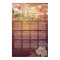 Wood Floral String Lights Wedding Seating Chart