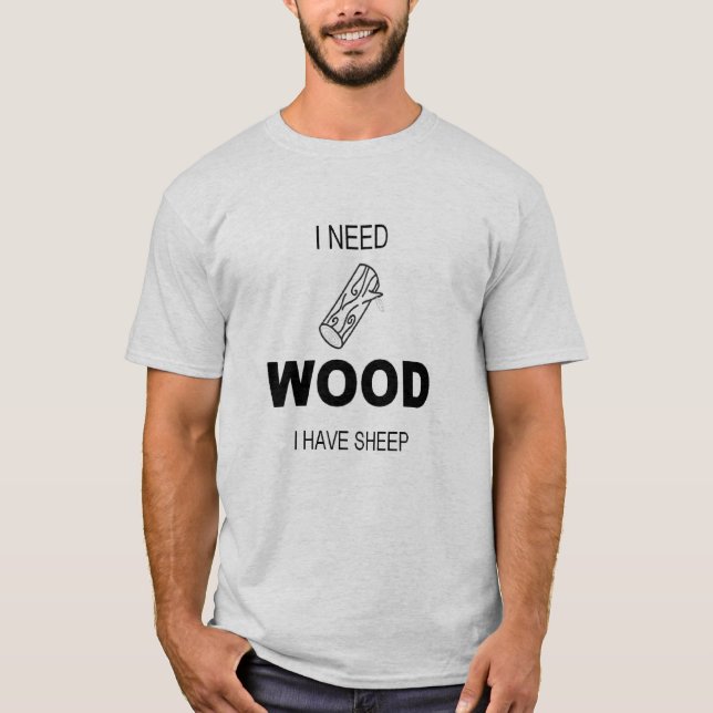 Wood for Sheep T-Shirt (Front)