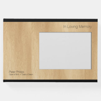 funeral guest book template