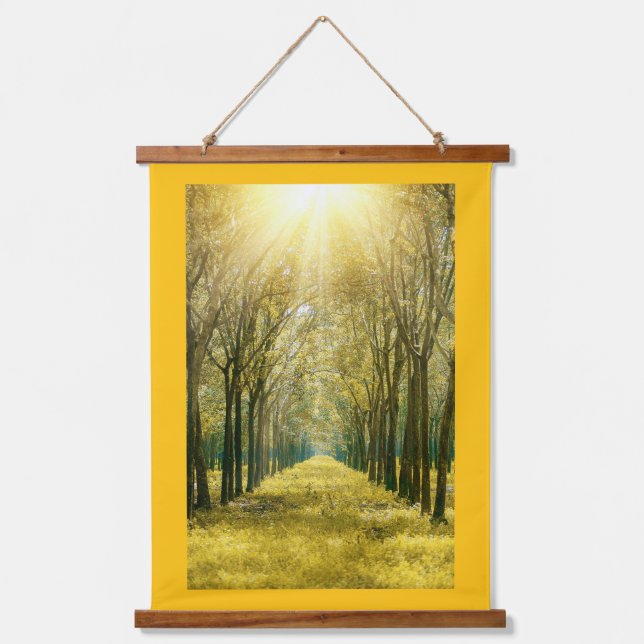 Wood Frame Wall Tapestry (Front)
