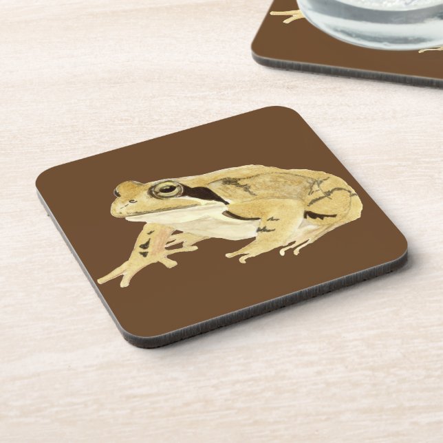 Wood Frog Coaster (Left Side)