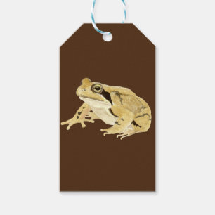 Wood Frog Gift Tags