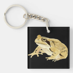 Wood Frog Key Ring