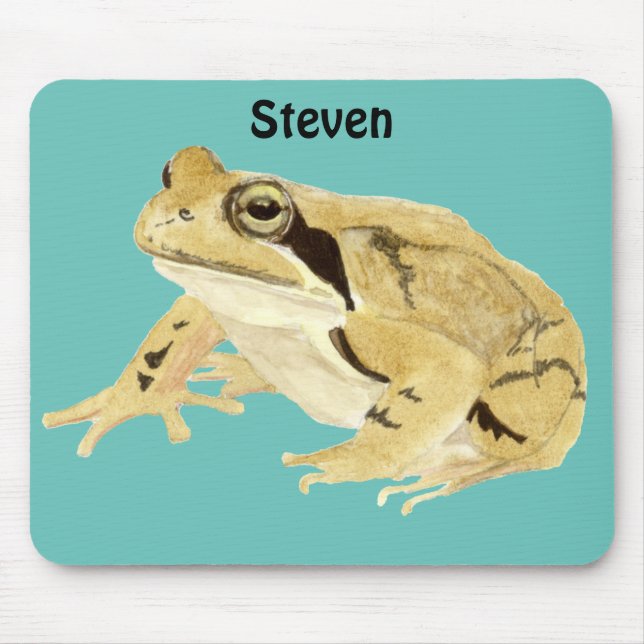 Wood Frog Mouse Mat (Front)