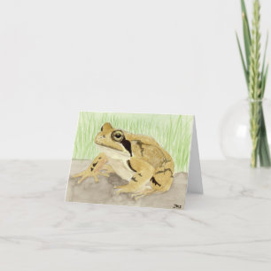 Wood Frog Thank You Card