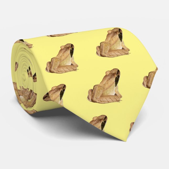Wood Frog Tie (Rolled)