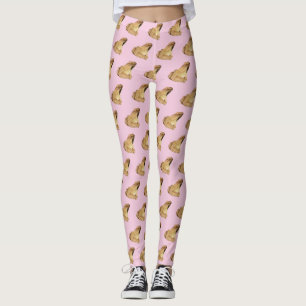 Wood Frog Watercolor Leggings
