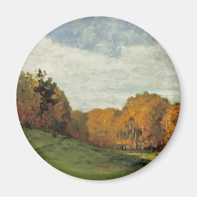 Wood Gatherers at the Edge of the Forest Magnet (Front)