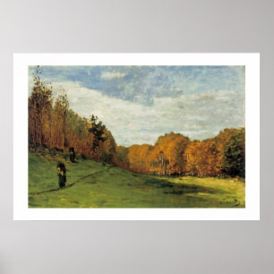 Wood Gatherers at the Edge of the Forest Poster